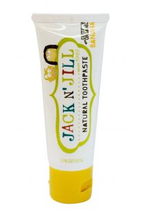 Jack N' Jill Natural Banana Toothpaste - Flouride Free 50g